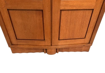 Art Deco Amsterdamse School Bookcase by Hildo Krop for Gebroeders Monsieur